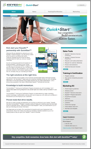 QuickStart website_border